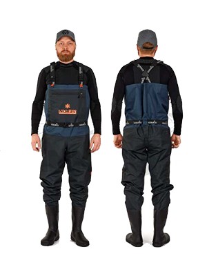 Полукомбинезон забродный Norfin Pilot Bootfoot с сапогами