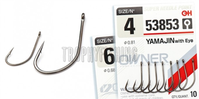 Крючок OWNER C'ultiva 53853 Yamajin with Eye