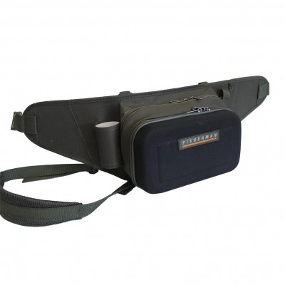 Сумка поясная с жесткой крышкой Fisherman Ф581 Сумка поясная с жесткой крышкой Fisherman Ф581