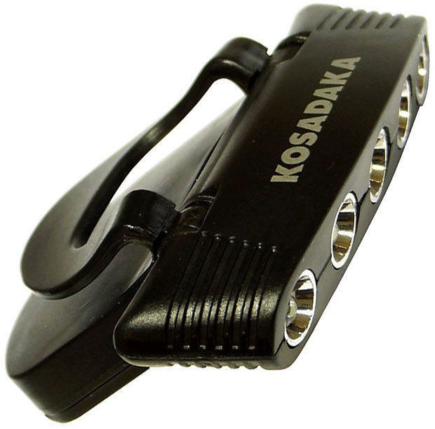 Фонарь светодиодный Kosadaka регулируемый с креплением на бейсболку