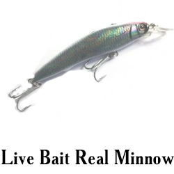 Воблeр Duel Live Bait Real Minnow